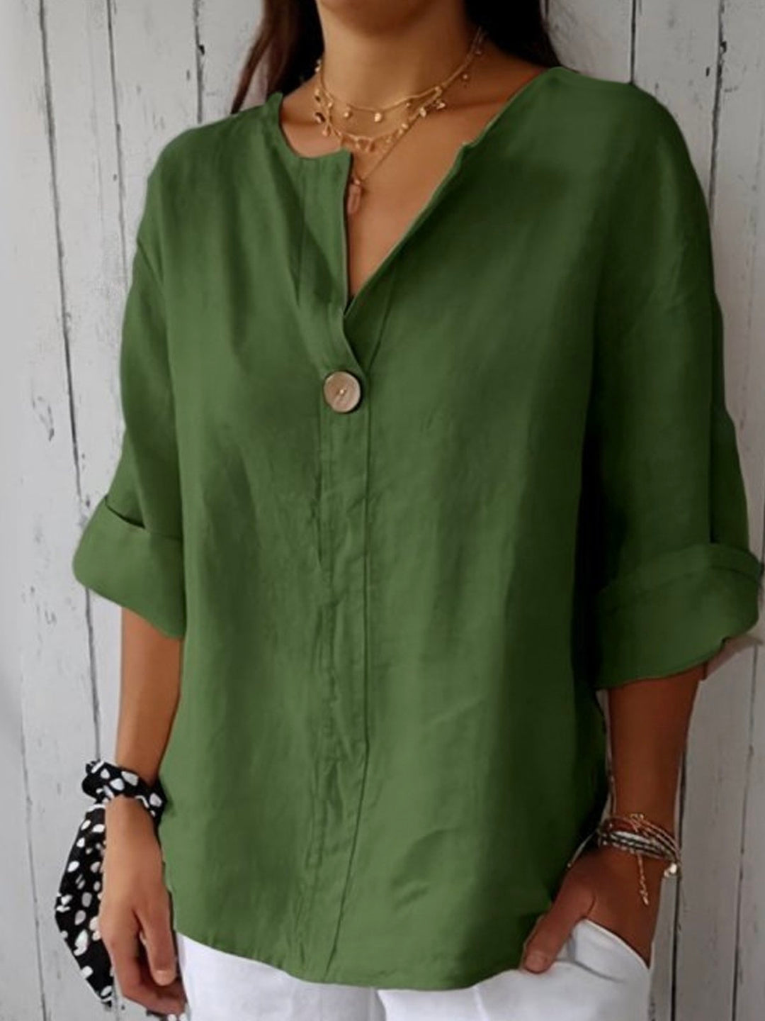 Casual V-Neck blouse