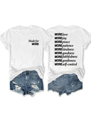 Made For More T-shirt