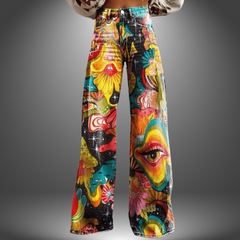 Olivia | Pantalones artísticos premium