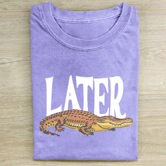 Camiseta gráfica vintage de los años 90 de Later Gator
