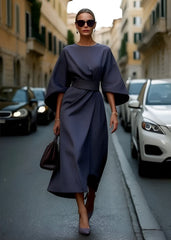 Elegant Dress with Sleeves