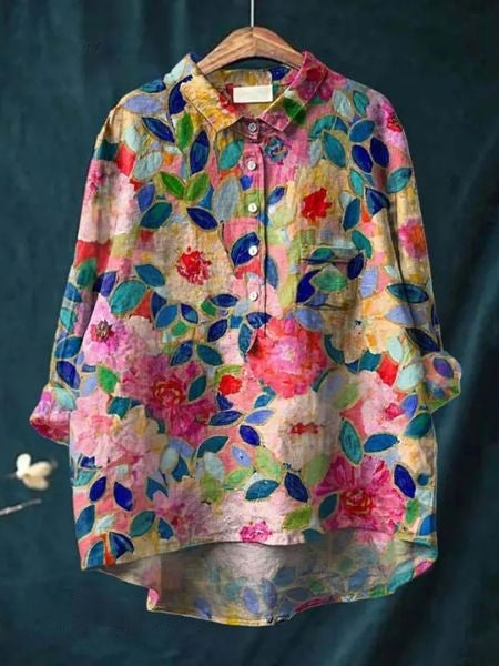 Floral Print Blouse