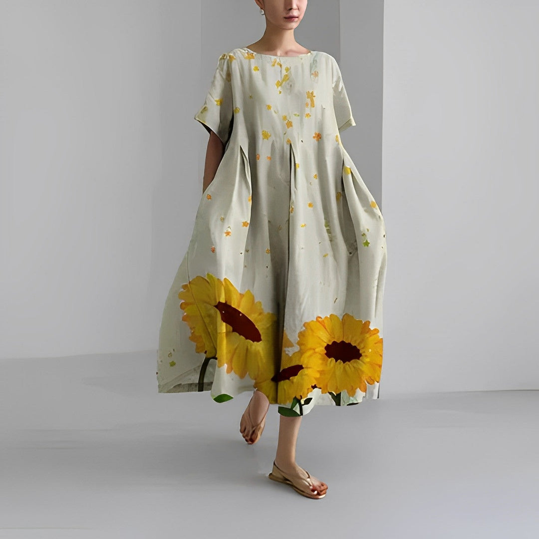 Bohemian Floral Dress