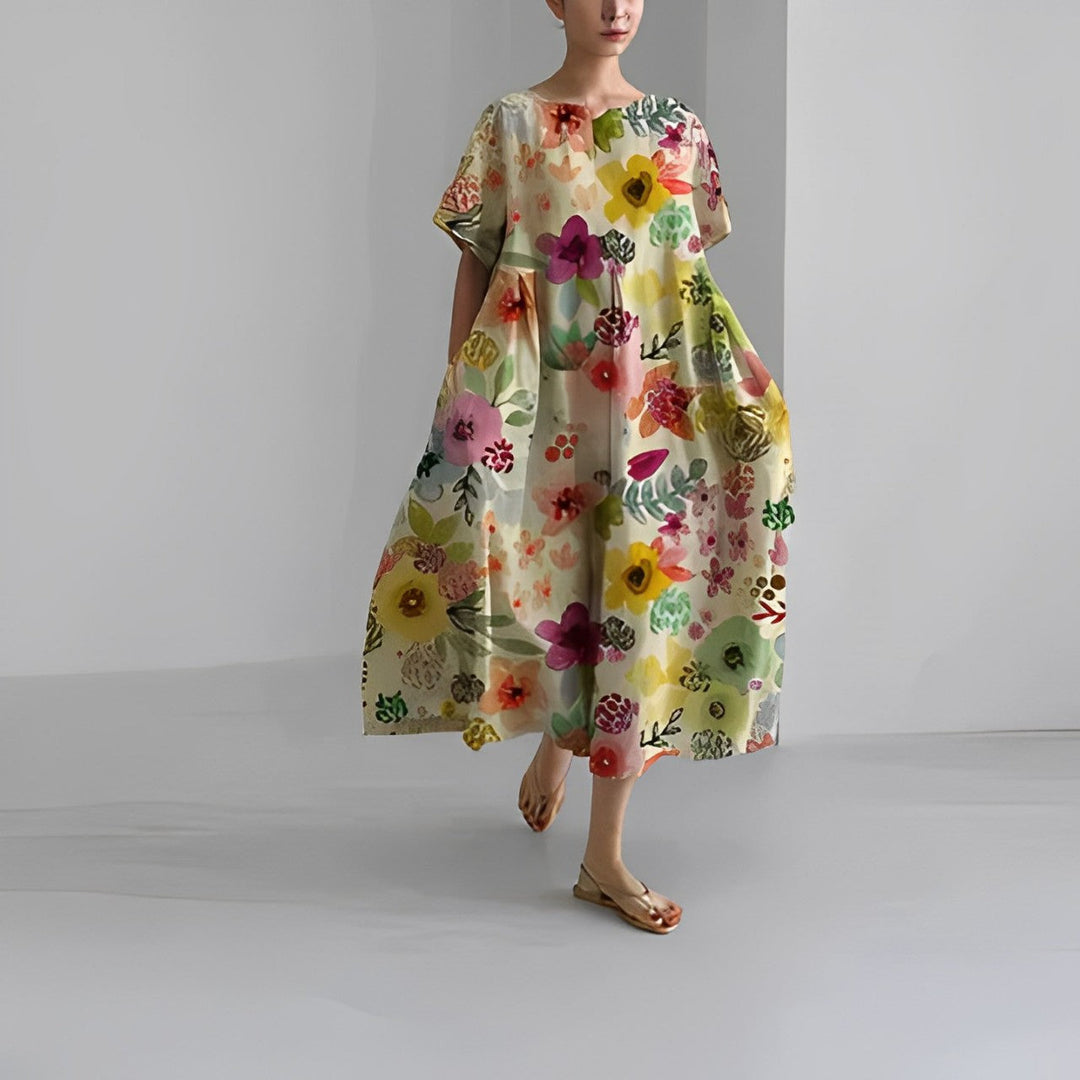 Bohemian Floral Dress