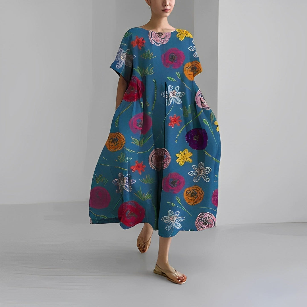 Bohemian Floral Dress