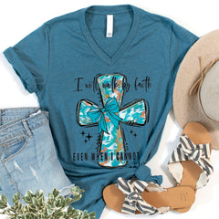 Walk By Faith V-Neck