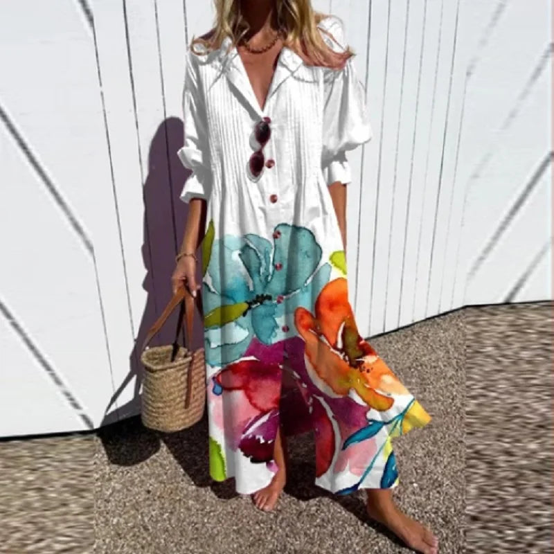 Flattering Boho Dress