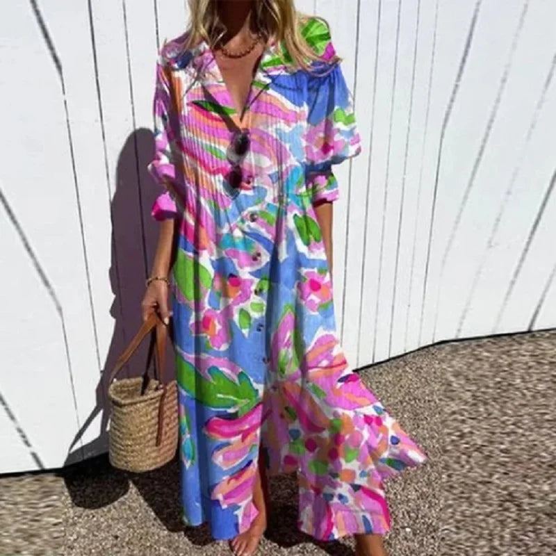 Flattering Boho Dress