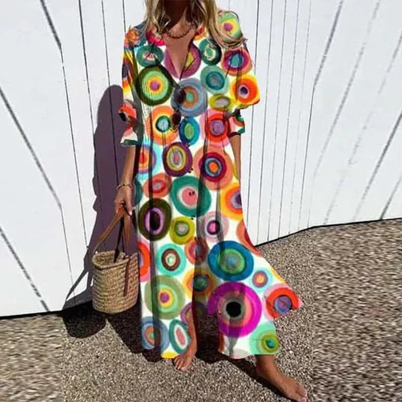 Flattering Boho Dress