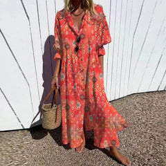 Flattering Boho Dress