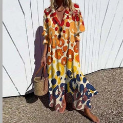 Flattering Boho Dress