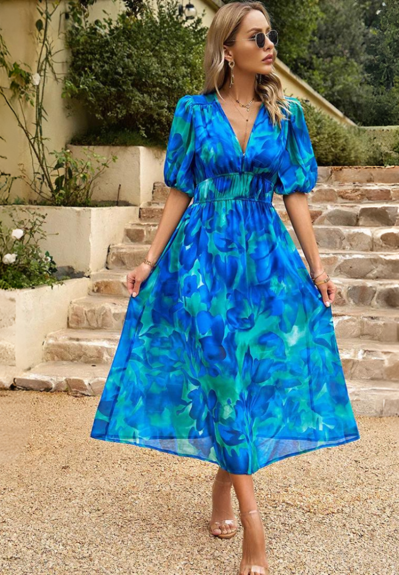 Hannah™ | Vestido floral elegante y versátil