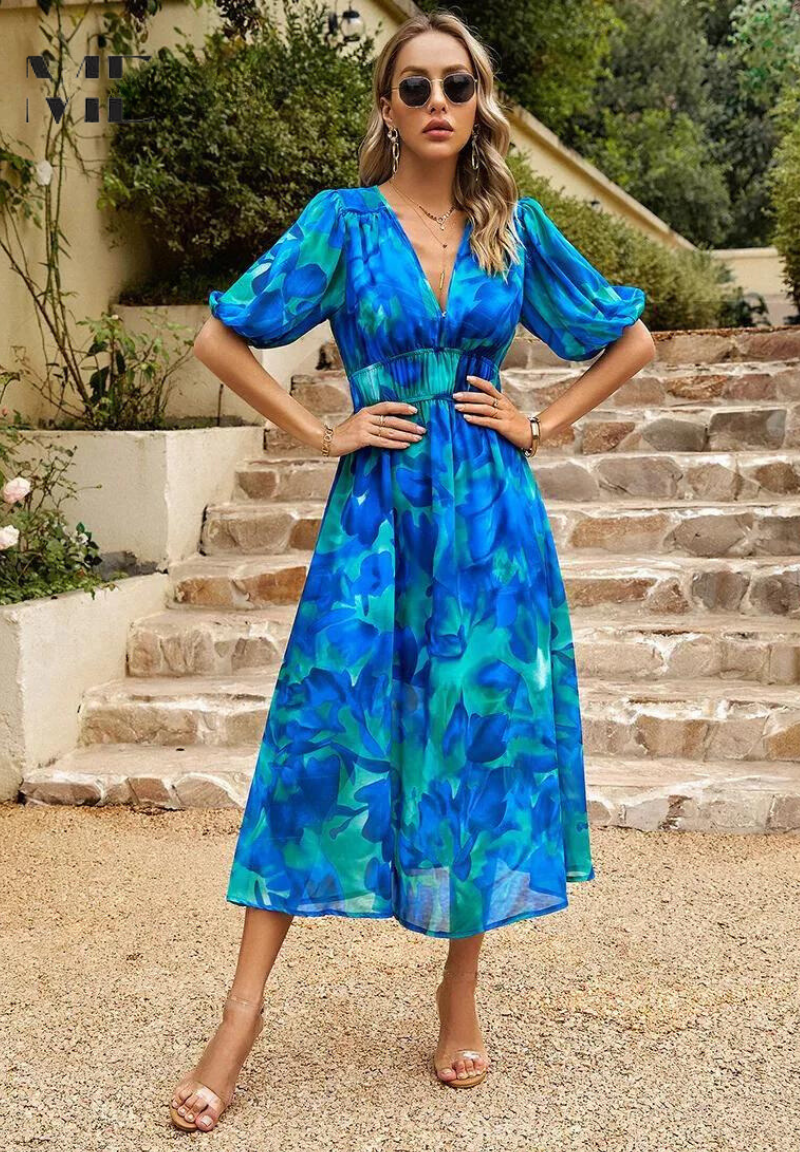 Hannah™ | Vestido floral elegante y versátil