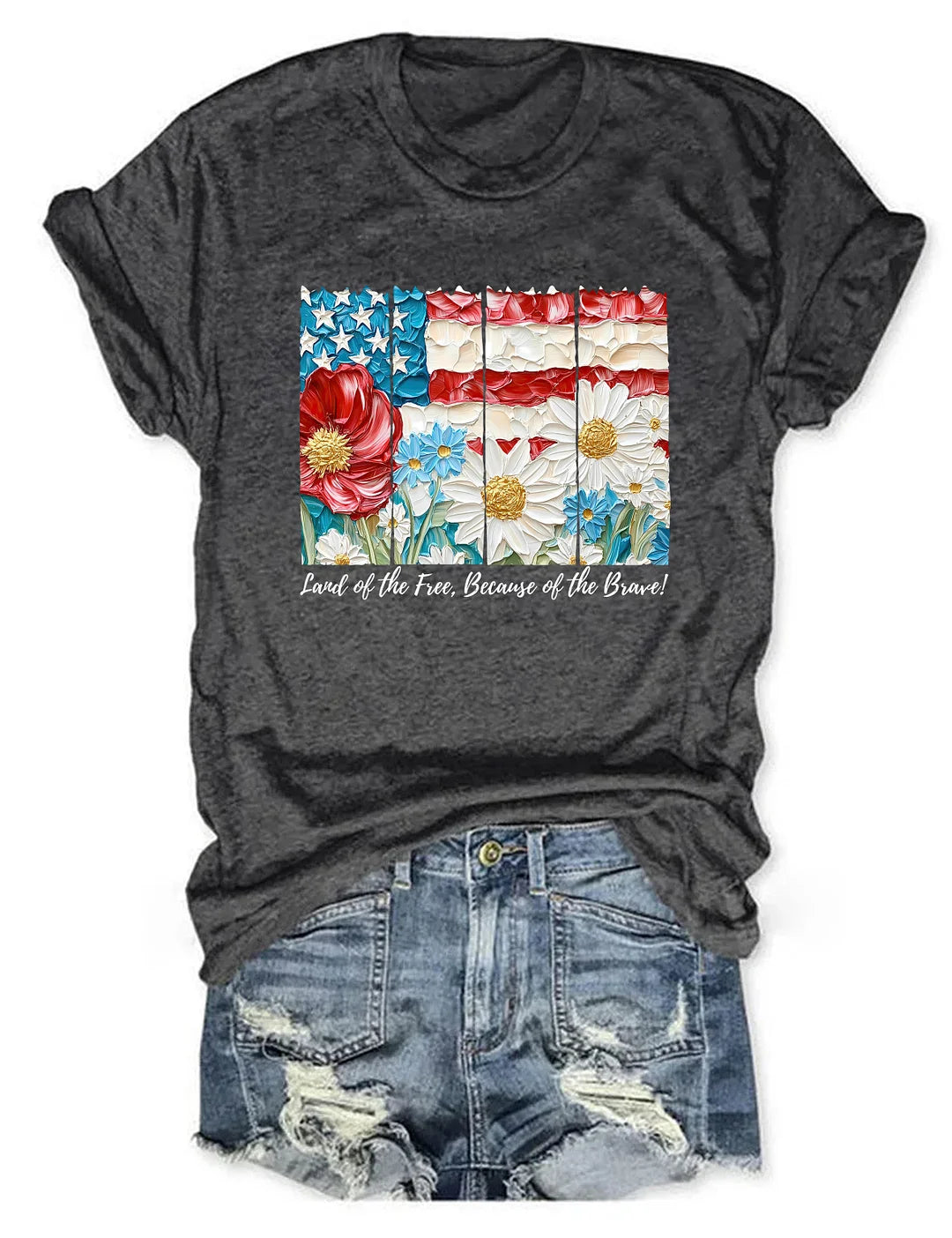 American Flag 4th Of July T-shirt