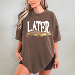 Camiseta gráfica vintage de los años 90 de Later Gator