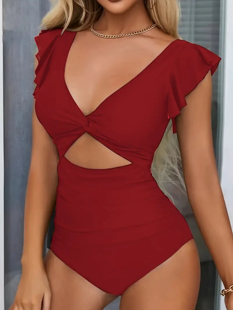 Fashionable One-piece Swimsuit
