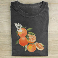 Vintage Orange Graphic T-shirt