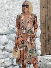 Vibrant Mid Length Dress