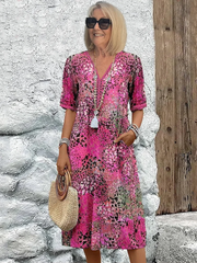 Vibrant Mid Length Dress