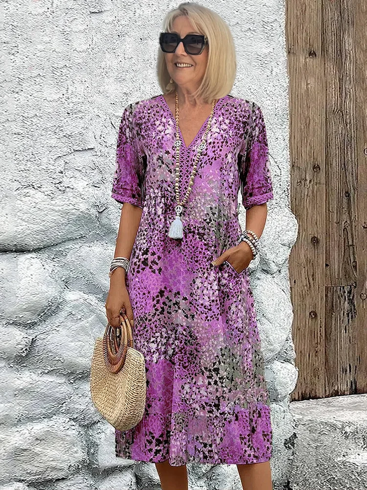 Vibrant Mid Length Dress