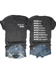 Made For More T-shirt