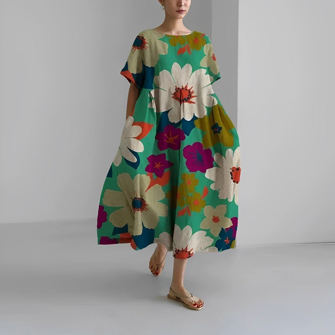 Bohemian Floral Dress