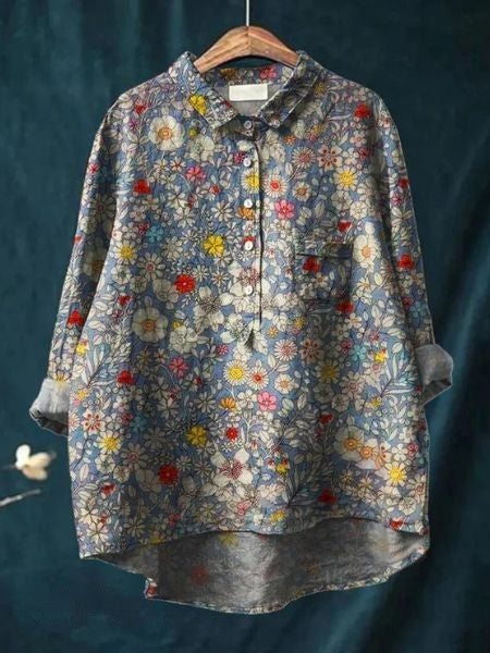 Floral Print Blouse