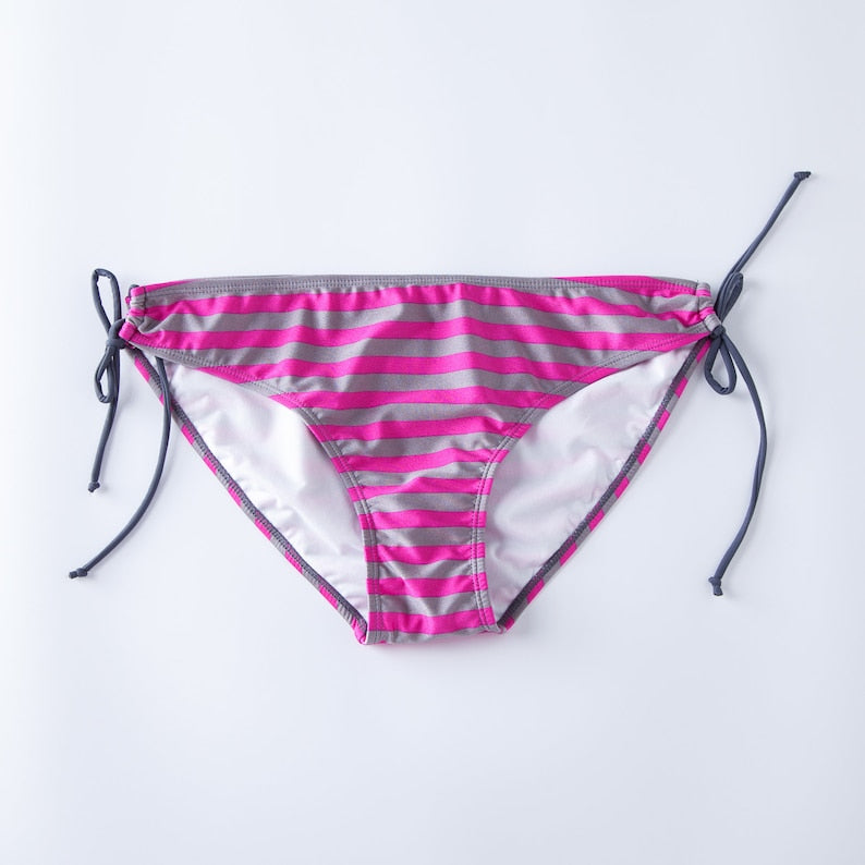 Women's three piece swimsuit set push up swimsuit