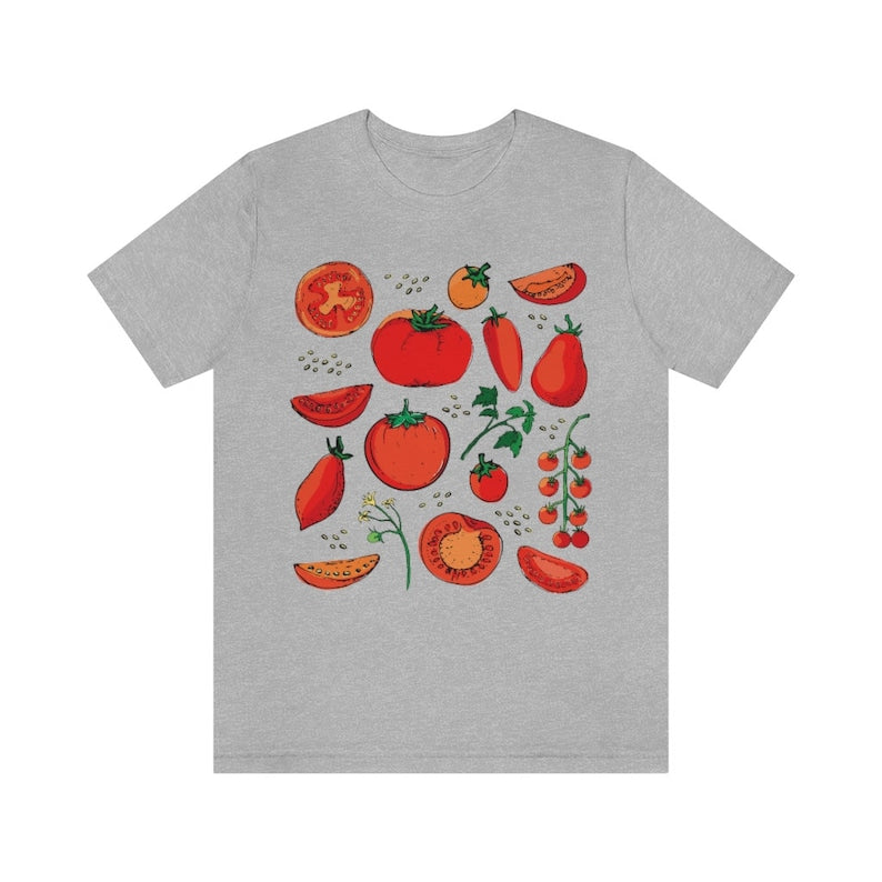 Tomato Shirt Fruit Shirt Botanical Shirt