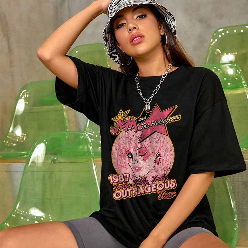 Jem And The Holograms Tour 80's Shirt, Jem Shirt