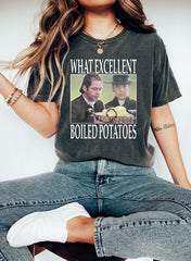 Boiled Potatoes Funny Meme Shirt