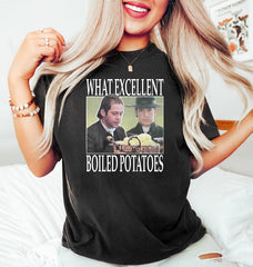 Boiled Potatoes Funny Meme Shirt