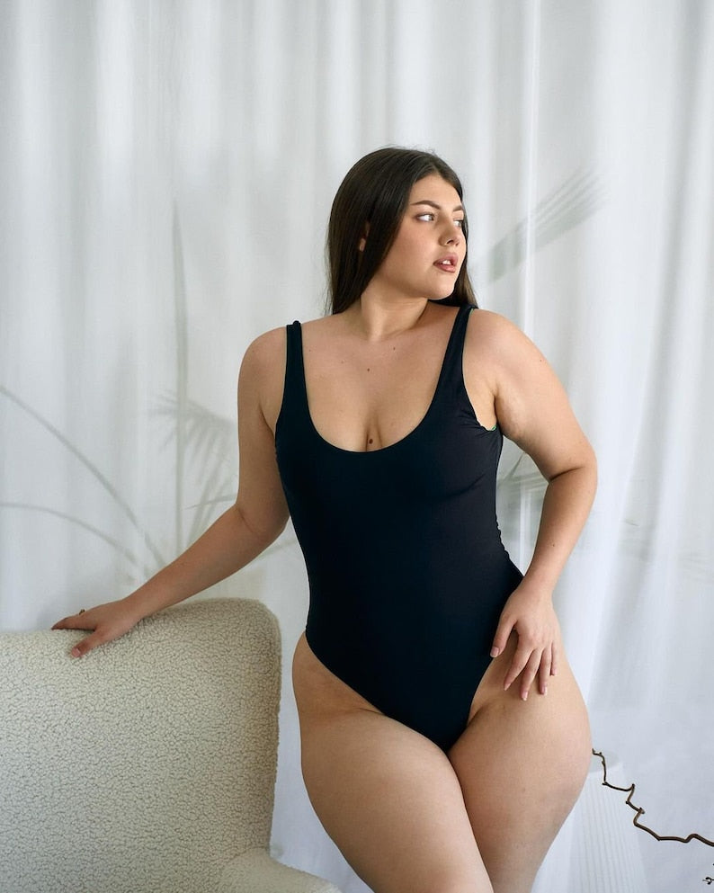 One piece swimsuit thong, Custom size swimsuit