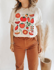 Tomato Shirt Fruit Shirt Botanical Shirt