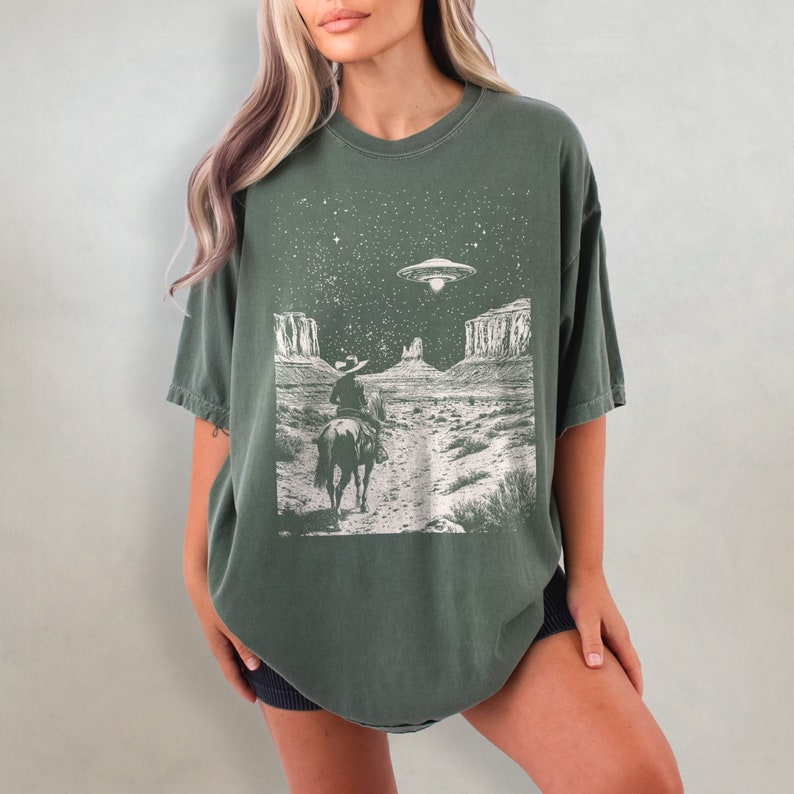 UFO Cowboy Shirt