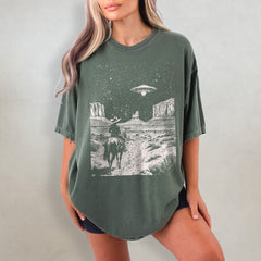UFO Cowboy Shirt