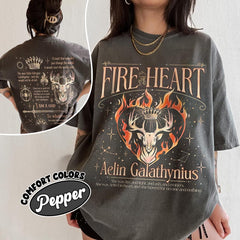 Fireheart TOG Fan Merch Comfort Colors Shirt