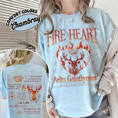 Fireheart TOG Fan Merch Comfort Colors Shirt