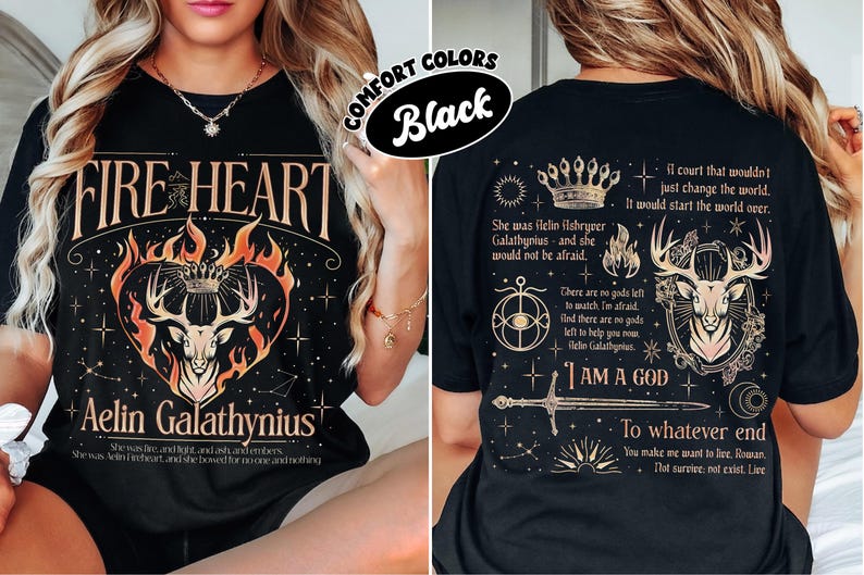 Fireheart TOG Fan Merch Comfort Colors Shirt